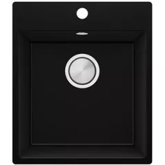 Мойка кухонная Primagran Riga 45 Black + accesorii 500x430 MYBKC