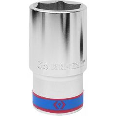 Set de tubulare, bite, duze King Tony 623535M Cap tubular adânc, 35 mm, 6 laturi, 3/4"