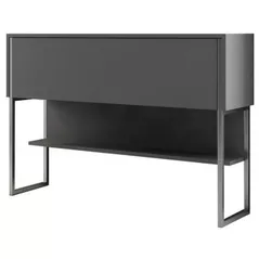 Стол Trendy Luxe, ArgintAntracit, 120x80x30cm (GTR005831)