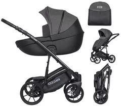 Сărucior pentru copii Riko Carucior 2in1 Basic Pacco 04 Carbon