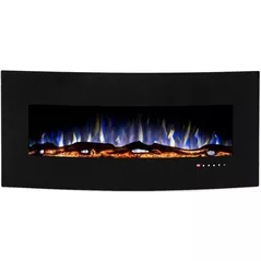 Șemineu electric ArtFlame Archy, 550x1222x157 mm, Negru