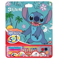 Set de creație As Kids 1023-62756 Set de desen Giga Block 5in1 Stitch, 1279D