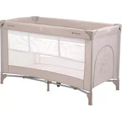 Țarc Kikka Boo 31003010106 Patut pliabil cu 2 niveluri So Gifted Beige