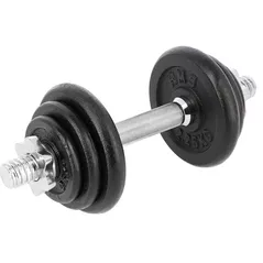 Ganteră HMS 3611 Gantera 10kg (Bara+Discuri) SG03