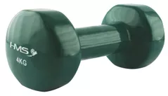 Гантель HMS 1471 Gantera 4kg vinil, verde închis