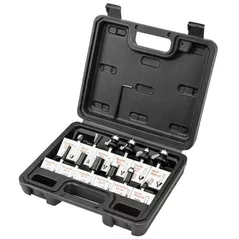 Набор головок, бит, насадок Verto 60H008 freze p/u lemn 6mm (12buc)