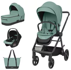 Детская коляска Kikka Boo Mia Mint 3in1 (3800171221122)
