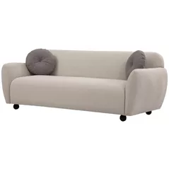 Диван Trendy Eddy Crema, 83x86x223cm (3 locuri)