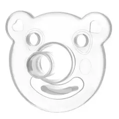 Suzetă BabyJem 763 Suzeta ortodontica din silicon Transparenta