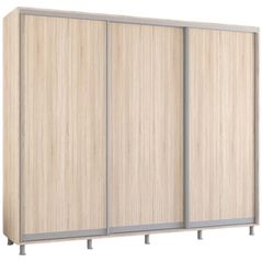 Шкаф Mobildor-Lux Aron uși glisante din PAL (260x60x220H cm) Sonoma