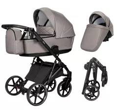 Сărucior pentru copii Angelina Carucior 2in1 Velio Lux Brown VL-30