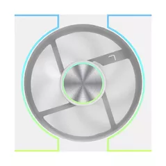 Кулер darkFlash DM8 LINE, White, ventilator