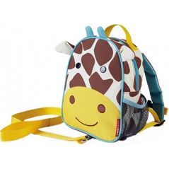 Rucsac pentru copii Skip Hop 212258 cu centura de siguranta Zoo Girafa