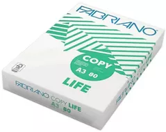 Бумага офисная Fabriano FB48542 Hartie Copy Life A3, 80g/m2, 500 foi