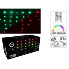 Ghirlandă Promstore 27385 Luminițe Cortină 85 LED, 3x0,6m