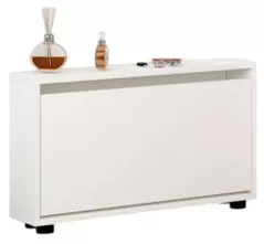 Полка для обуви Mobildor-Lux Leo Slim 50x16x47H cm White