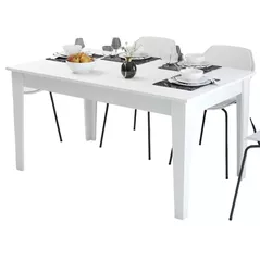 Masă Trendy Milano 519-Alb 145x75x88cm