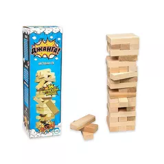 Joc educativ de masă Strateg 57164 Joc de divertisment Jenga, 54piese
