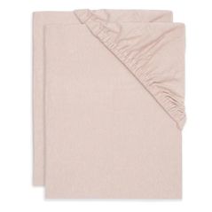 Lenjerie de pat pentru copii Jollein 2511-507-67069 Cearsaf cu elastic Jersey Wild Rose, 120x60cm, 2buc
