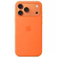 Husă pentru smartphone Apple iPhone 17 Pro Max Silicone Case with MagSafe – Orange MGFL4ZM/A