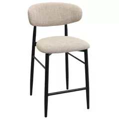 Барный стул Deco Meridian Beige (OTE Chacha-120) + Black Legs