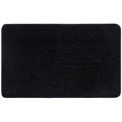 Covoraș de baie Bisk 08591 RIST 80/50, negru