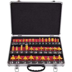 Набор головок, бит, насадок Hoteche 610103 Набор 35 фрез по дереву Ø8мм