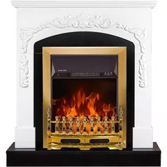 Камин электрический ArtFlame Casanova & Galileo gold, 975x900x250 mm, Nuc inchis