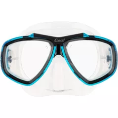 Accesoriu pentru înot Cressi-Sub Masca inot FOCUS MASK sil clear/frame aquamarine (DS241063)