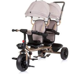 Bicicletă-cărucior Chipolino TRKHH0233SA Hip Hop sand трицикл для двойни