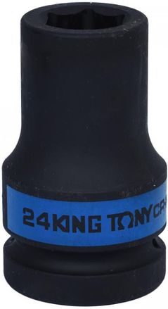 Набор головок, бит, насадок King Tony 843524M головка торцевая ударная глубокая 1" 24мм