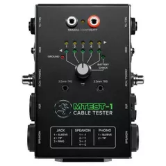 Accesoriu p/u instrumente muzicale Mackie Mtest-1, tester pentru cablu
