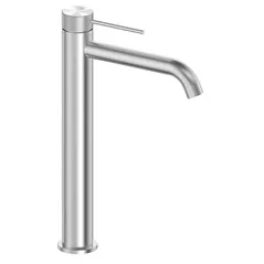 Смеситель для умывальника kfa armatura на столешницу Moza 316 L Inox