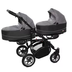 Детская коляска Babyactive Twinni 2в1 Silver