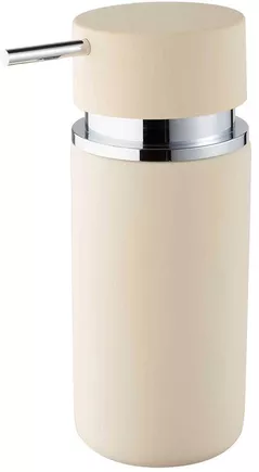 Dozator săpun Bisk 06595 rotund, bej. (ceramica)