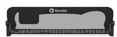Бортик для кроватки Lionelo Eva Black Onyx, 150x42cm (protectie pliabilă pentru pat)