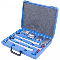 Set de unelte de mână King Tony 9CF-107 комплект рихтовочных оправок и молотков, 7 пр.