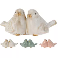 Декор Promstore 55253 Statueta Pasari 16x8x7cm, portelan