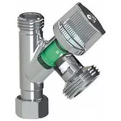 Supapă de închidere Arco 38748 Robinet coltar nichelat, Ø1/2"Fх3/4"Mх1/2"M dublu PN16, Conekta, VITAQ