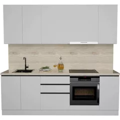 Мебель для кухни ArtFlame GOLA White (2.4 m.l.)