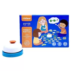 Joc educativ de masă Mideer MD2075 Joc de societate 3 în 1 Bătălia din pădure