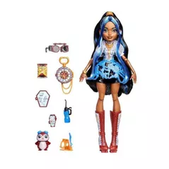 Păpușă Mattel JMB81 Monster High, Robecca Steam cu pinguin