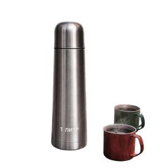 Термос для напитков miscellaneous 1020 Termos 1.0L + husa 2510-773 SIO