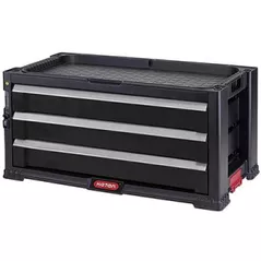 Система хранения инструментов Keter 57708 Keter PRO, dulap-organizator pentru instrumente 56.2x28.9x26.2cm, 3 lazi