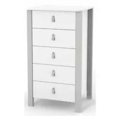 Комод-пеленатор Veres 34.1.351.2.17 600 Монако бело-cерый