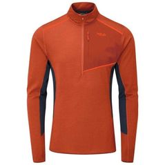 Одежда для спорта Rab Tricou barbati Syncrino Light Pull-On Red Clay M (QFF-19-RCY-MED)