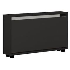 Raft pentru încălțăminte Mobildor-Lux Leo Slim 90x16x47H cm Anthracite