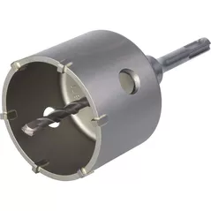 Set de tubulare, bite, duze Wolfcraft Coroana de gaurit SDS-Plus 76 mm 5460000