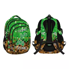 Детский рюкзак St.RIGHT 57777 Ghiozdan scolar 32x21x43cm, Game Zone
