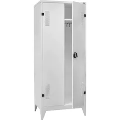 Офисная металлическая мебель УХЛ-МАШ ШО-Н-800 Шкаф одежный на ножках (1950х800х500)